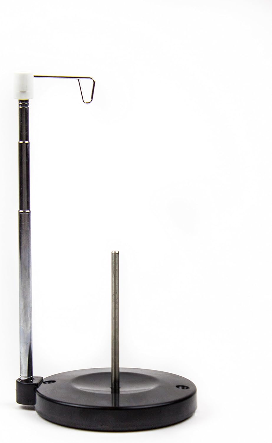 Adjustable Single Thread Spool Holder – Stand alone Embroidery. Sewing or Quilting Thread Holder or Stand – Ensures Smoother Feed = Heavy Plastic Base - Image 3