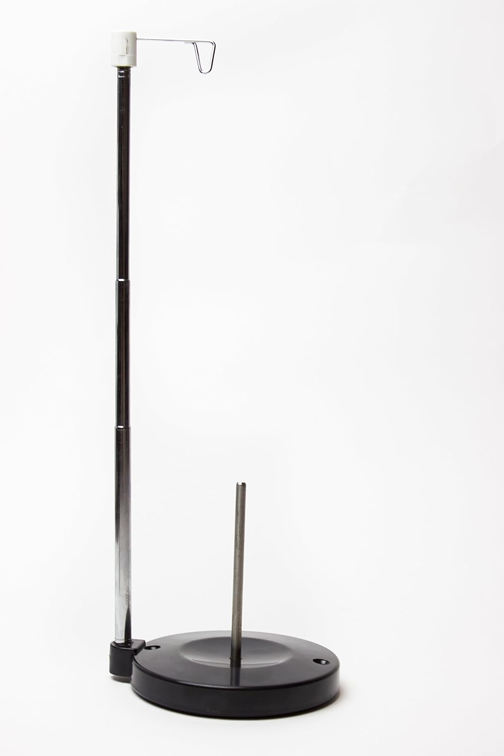 Adjustable Single Thread Spool Holder – Stand alone Embroidery. Sewing or Quilting Thread Holder or Stand – Ensures Smoother Feed = Heavy Plastic Base - Image 2
